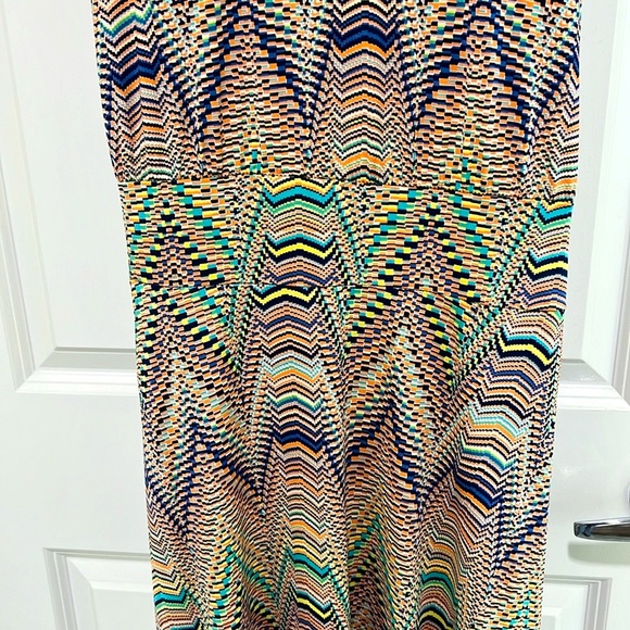 EUC Veronica M - Maxi Dress Size XL multicolor - Picture 3 of 7